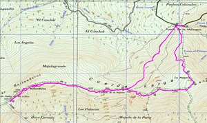 Mapa de la ruta